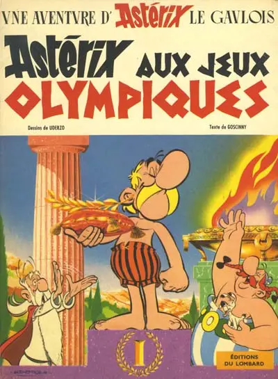 Couverture de l'album Astérix Tome 12 Astérix aux jeux Olympiques
