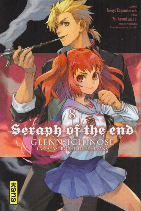 Couverture de l'album Seraph of the End - Glenn Ichinose - La catastrophe de ses 16 ans 8