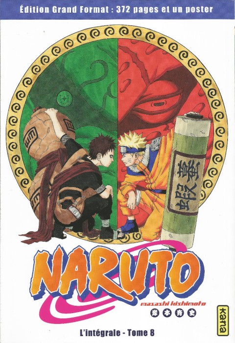 Couverture de l'album Naruto L'intégrale Tome 8