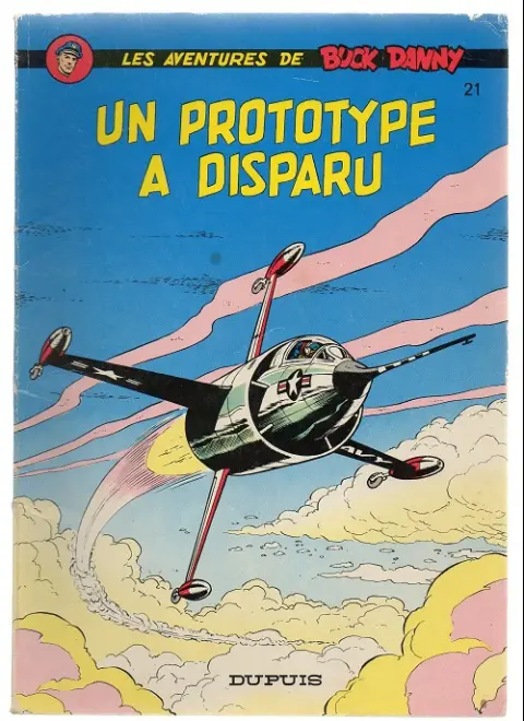Couverture de l'album Buck Danny Tome 21 Un prototype a disparu