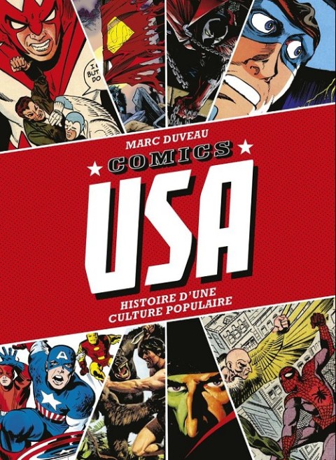Couverture de l'album Comics USA, histoire d'une culture populaire