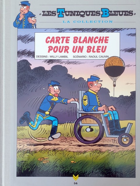 Couverture de l'album Les Tuniques Bleues La Collection - Hachette, 2e série Tome 54 Carte blanche pour un bleu