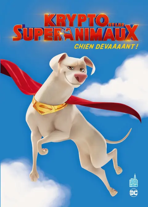 Krypto et les super-animaux Chien devaaaant !