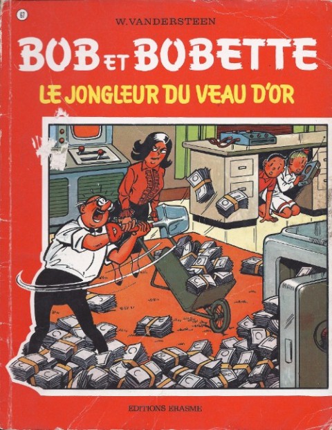 Couverture de l'album Bob et Bobette Tome 67 Le jongleur du veau d'or