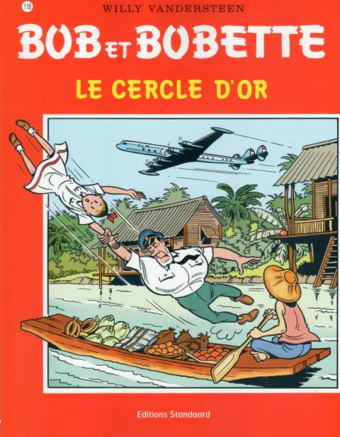 Couverture de l'album Bob et Bobette Tome 118 Le cercle d'or
