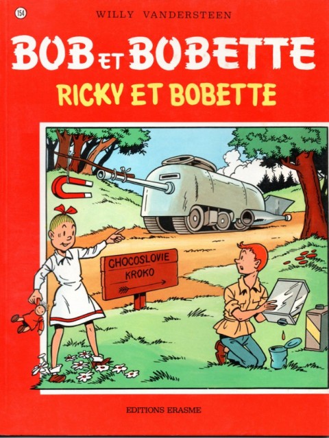 Couverture de l'album Bob et Bobette Tome 154 Ricky et Bobette