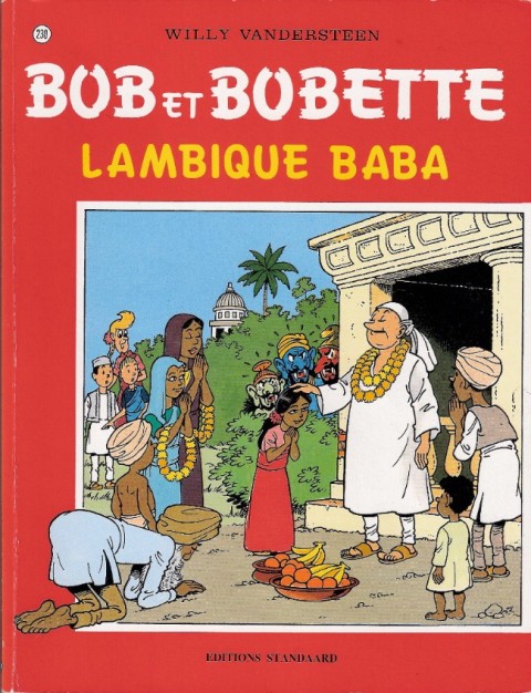 Couverture de l'album Bob et Bobette Tome 230 Lambique Baba