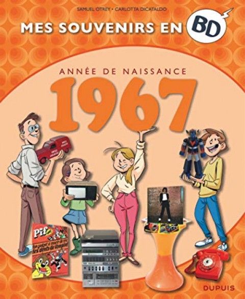 Couverture de l'album Mes souvenirs en BD Tome 25 Année de naissance 1964