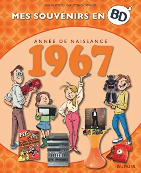 Mes souvenirs en BD Tome 25 Année de naissance 1964