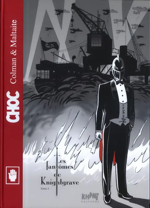 Couverture de l'album Choc - Les fantômes de Knightgrave 3 Les fantômes de Knightgrave - Tome 3