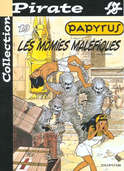 Couverture de l'album Papyrus Tome 19 Les Momies maléfiques