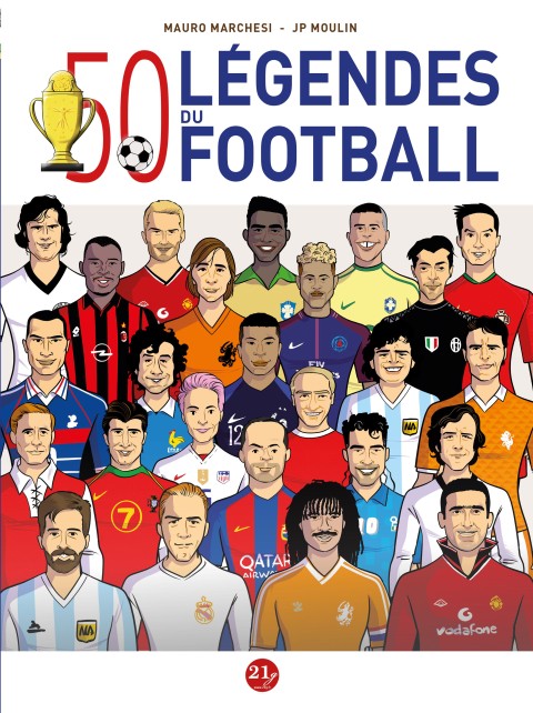 Couverture de l'album 50 Légendes du Football