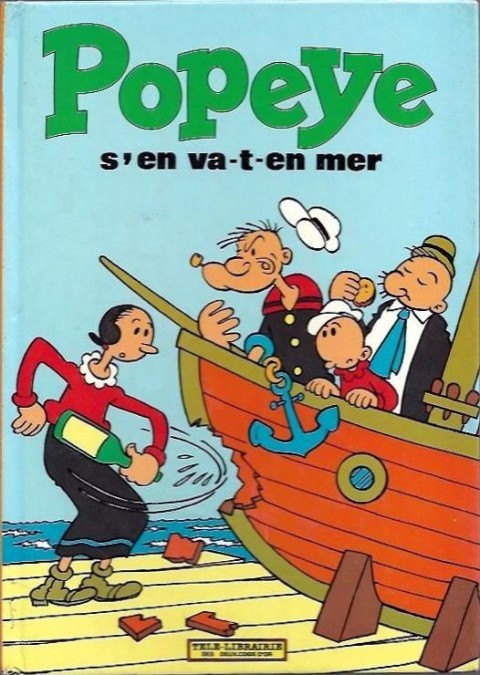 Couverture de l'album Télé-Librairie (Collection) Popeye s'en va t-en mer