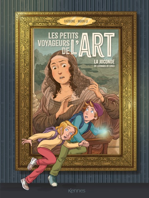 Couverture de l'album Les petits voyageurs de l’art 1 La Joconde de Léonard de Vinci