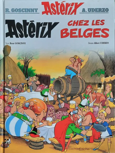 Couverture de l'album Astérix Tome 24 Astérix chez les Belges