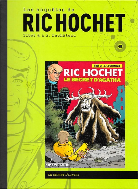 Couverture de l'album Les enquêtes de Ric Hochet Tome 48 Le secret d'Agatha