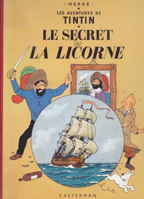 Couverture de l'album Tintin Tome 11 Le Secret de la Licorne