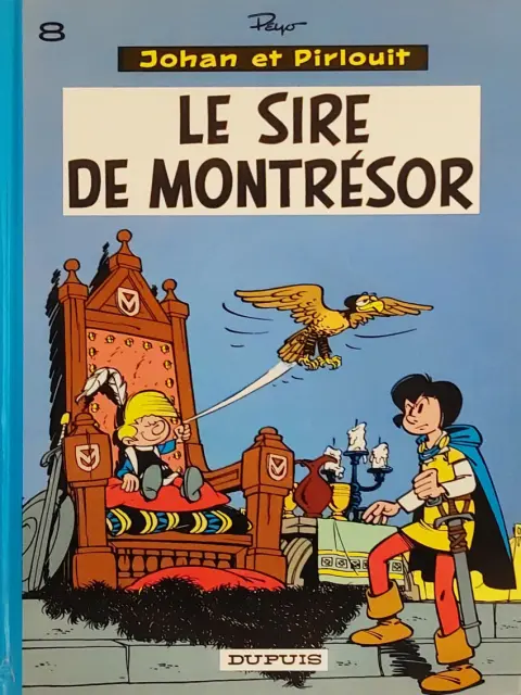 Couverture de l'album Johan et Pirlouit Tome 8 Le sire de Montrésor