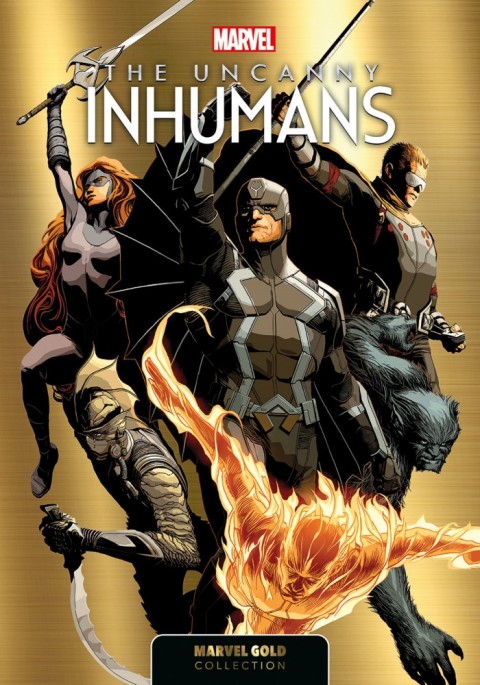 Couverture de l'album Marvel Gold 3 The Uncanny Inhumans