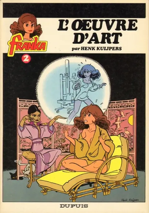 Franka Dupuis Tome 2 L'œuvre d'art