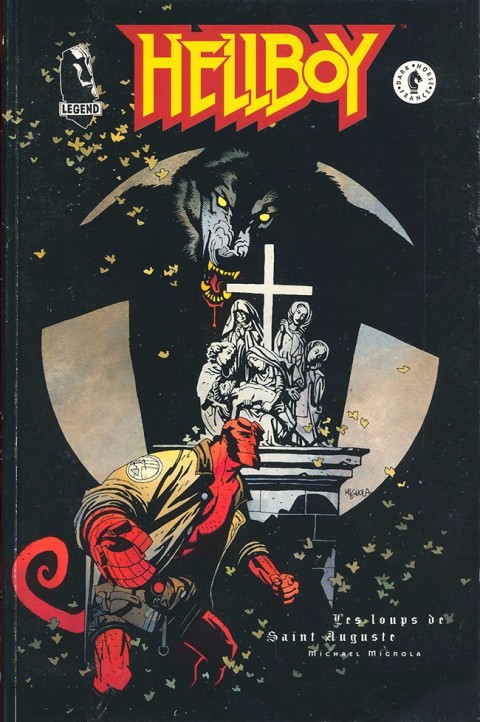 Couverture de l'album Hellboy Tome 3 Les loups de Saint Auguste
