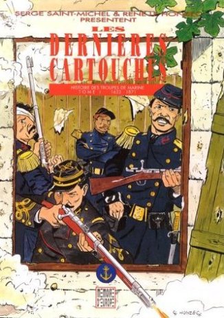 Couverture de l'album Histoire des troupes de marine Tome 1 Les Dernières Cartouches