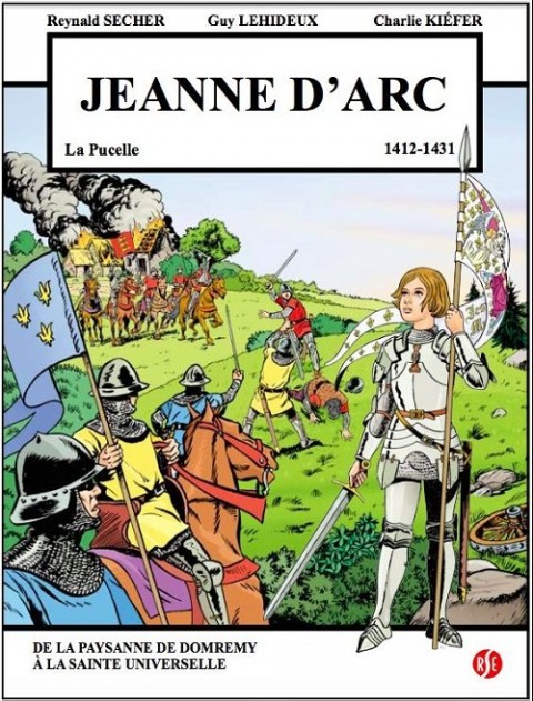 Couverture de l'album Jeanne d'Arc La Pucelle - 1412-1431