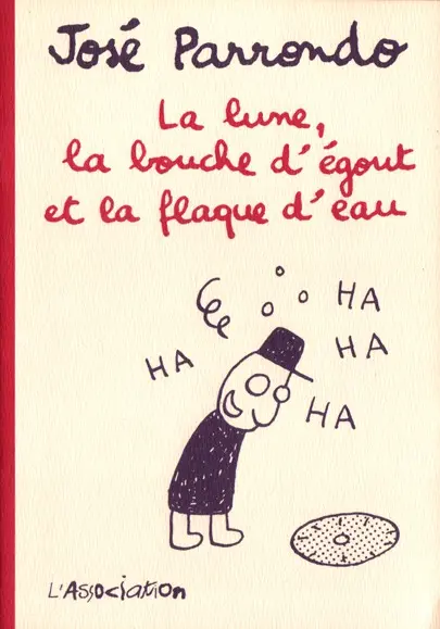 La Lune, la bouche d'égout et la flaque d'eau