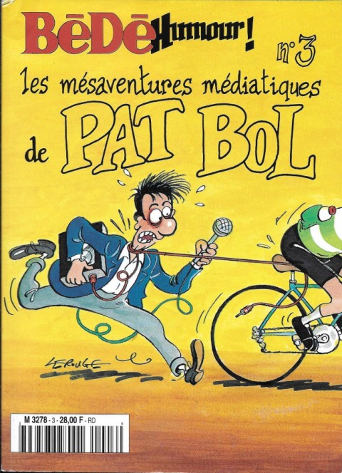 Couverture de l'album Les Mésaventures médiatiques de Pat Bol