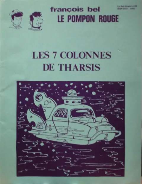 Les Aventures du Pompon Rouge Tome 6 Les 7 colonnes de Tharsis