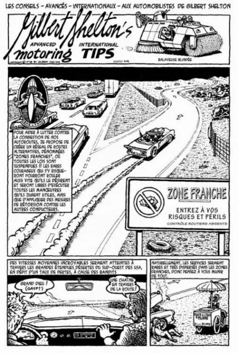 Planche de l'album Anarchy Comics