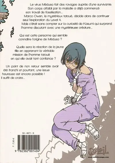 Verso de l'album Le Roi des ronces Vol. 4
