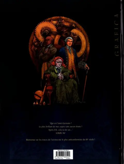 Verso de l'album Saint-Germain Tome 2 Le Marquis de l'Ombre