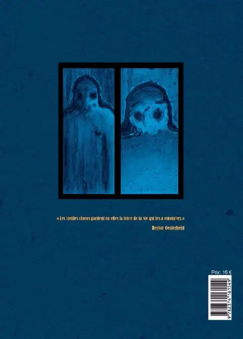 Verso de l'album Le Songe du Golem