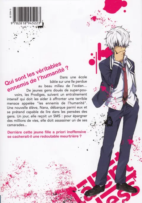 Verso de l'album Talentless 1