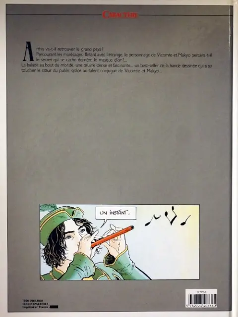 Verso de l'album Balade au Bout du monde Tome 3 Le bâtard