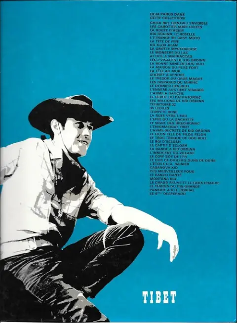 Verso de l'album Chick Bill Tome 6 Le dur de dur des durs de durs