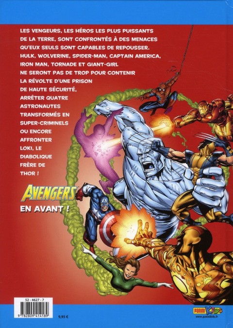 Verso de l'album Avengers (Les Aventures) Tome 2 Loki, le dieu du mensonge