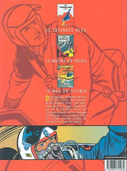 Verso de l'album Les aventures de Dan Cooper L'Intégrale Tome 1