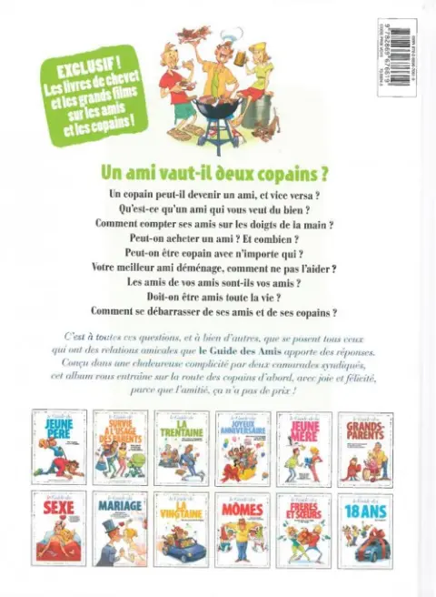 Verso de l'album Le Guide Tome 10 Le guide des amis