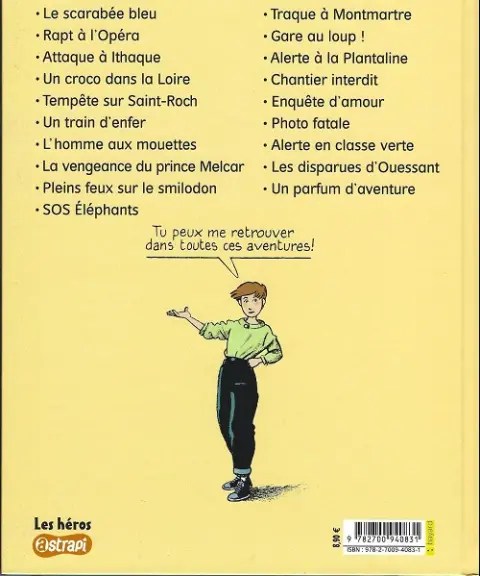 Verso de l'album Marion Duval Tome 7 L'homme aux mouettes