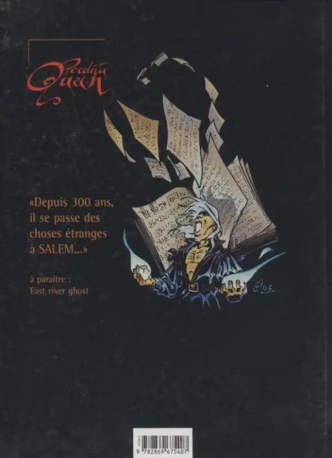 Verso de l'album Perdita Queen Griffin Dark