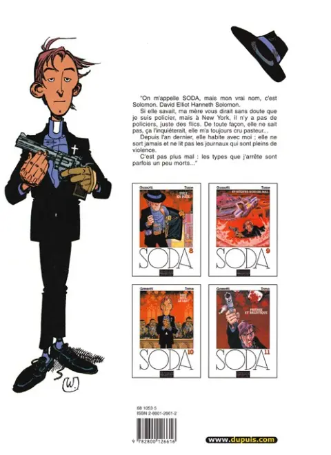 Verso de l'album Soda Tome 10 Dieu seul le sait