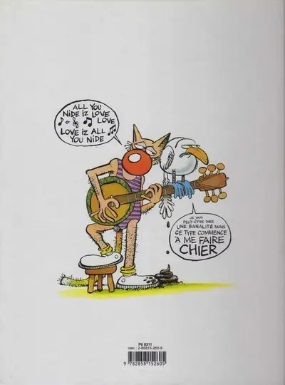 Verso de l'album Édika Tome 24 Crobards Ine Love