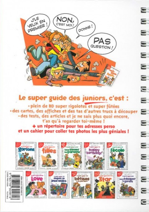 Verso de l'album Les guides junior Le super guide des juniors