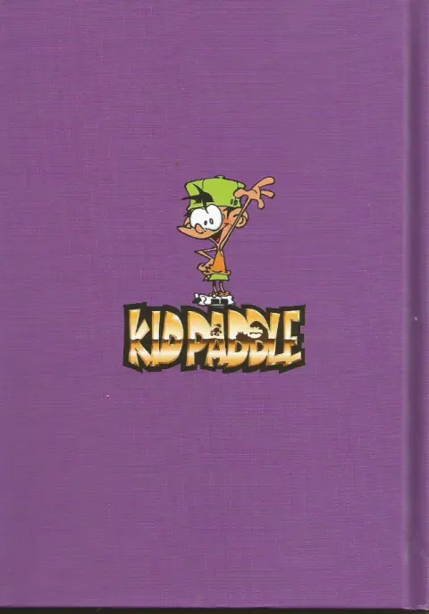 Verso de l'album Kid Paddle Compil' de Gags