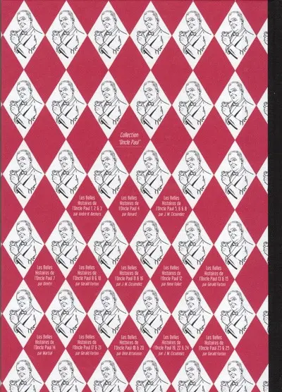 Verso de l'album Les Belles histoires de l'Oncle Paul Tome 25