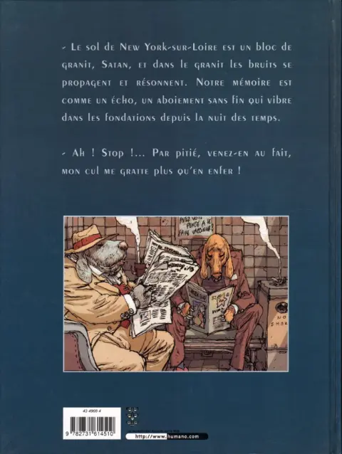 Verso de l'album Le Bibendum céleste Troisième tome