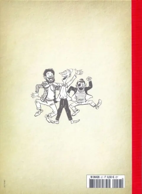 Verso de l'album Les Pieds Nickelés - La collection Tome 58 Les Pieds Nickelés réforment