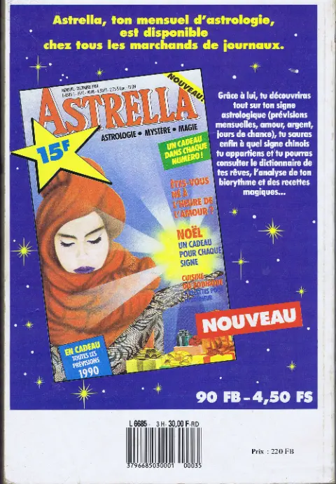 Verso de l'album Conan (Super Spécial) Album N° 3